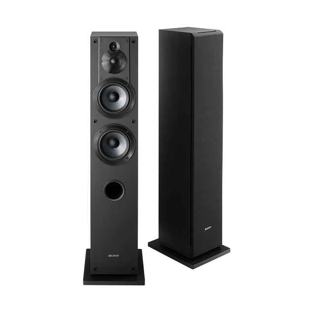 Sony SSCS3 Altavoz de pie de 3 vías (Individual), Negro