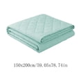 thumbnail image 3 of Rirozkan Summer Quilt, Cooling Blanket for AC, Lightweight Thin Quilt, Machine Washable for Full Bed 59x79 Inch, 3 of 5