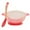 Pink, variant on RUIQPGRT Sales Today Clearance ren Training Feeding Dinner Bowl Spoon Tableware Set with Suction Cup Kitchen Decor