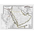 thumbnail image 2 of Spruner 32x25 Gold Ornate Wood Framed with Double Matting Museum Art Print Titled - Arabia Ethiopia Egypt - Spruner 1865, 2 of 4