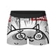 thumbnail image 2 of Calzoncillos tipo bóxer para hombre, ropa interior transpirable, con estampado de gatos de batalla, 2 of 5