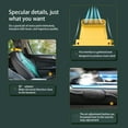 thumbnail image 4 of Dalazy Vehicle Back Seat Fan USB Rear Seating Ventilation Fans Plastic Mini Summer Interior Electric Air Cooling Equipment Black, 4 of 8