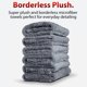 thumbnail image 2 of Toalla de microfibra Adam's Polishes Borderless Grey, 480 g/m², 40 x 40 cm, 2 of 6