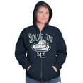 thumbnail image 3 of Solve Pi Math Geeky Nerdy Funny Smart Zip Up Hoodie Men's Women's Brisco Brands S, 3 of 6