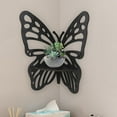 thumbnail image 3 of Tongina Butterfly Corner Shelf Wall Corner Shelf Wall Mounted Gift Butterfly Shape Storage Rack for Bedrooms Dorm Home Bathroom Decor A, 3 of 7