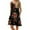 Black Red, variant on CPOKRTWSO Women Sleeveless Pocket Floral Printed Summer Casual Swing Midi Dress