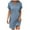 N-Blue, variant on 2025 Women's Club & Night Out Dresses, Dresses Women, Gothic Dress for Women Casual Summer Clothes for Women Plus Size Cold Shoulder Work Dresses for Women office Butterfly Sleeve Mesh