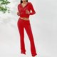 thumbnail image 1 of Puntoco Suéter de moda para mujer Traje de punto con capucha de lana elástica de cintura alta Traje de punto para mujer Puntoco Puntoco-3919, 1 of 9