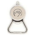 thumbnail image 1 of indefenso cubrir cara black  acero inoxidable metal cerveza tapa sacacorchos, 1 of 3