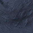 thumbnail image 5 of Levtex Home - 100% French Flax Linen Front/100% Cotton Back - Quilted Throw - French Flax Washed Linen - Navy - Throw Size (50 x 60in.), 5 of 5