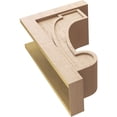 thumbnail image 6 of 12"W x 24"D x 36"H Classic Alma Rough Cedar Woodgrain TimberThane Corbel, Primed Tan, 6 of 6