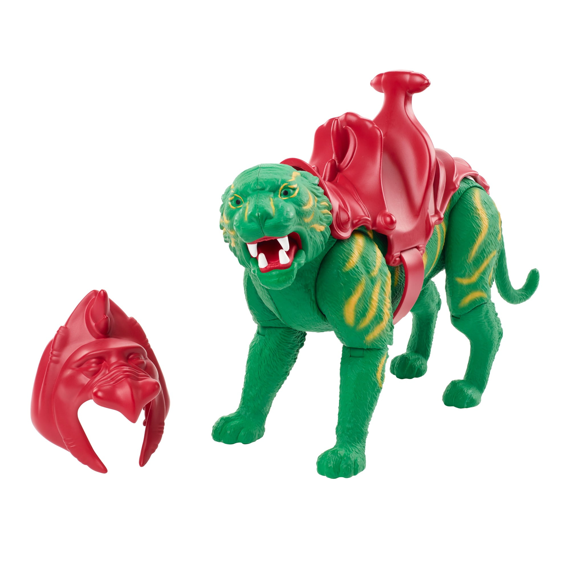 Masters Of The Universe Origins Battle Cat 6.75-in Action Figure, Tiger-Like Eternian Creature