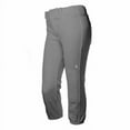 thumbnail image 3 of RIP-IT Women's 4-Way Stretch Softball Pants - Charcoal - Large, 3 of 6