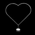 thumbnail image 1 of Soporte de globo de PVC DIY Flexible resistente al desgarro de la boda Aniversarios Festival Festival Fiestas Partes Soporte Decoraciones Forma de corazón con base Vogacara HA009983-01, 1 of 6