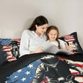 thumbnail image 6 of Manfei Boys Dirt Bike Bedding Comforter Set,Outdoor Extreme Sport Twin Comforter Sets,Retro American Flag Bedding Set Teens,Ultra Soft Home Decor Reversible,2 Pieces, 6 of 9