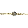 thumbnail image 3 of Charming Luminous Round Labradorite Fashion Gold Beads Sterling Silver Necklace, 3 of 5