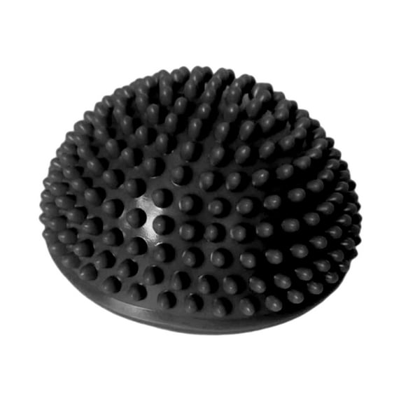 Aoanydony PVC Sports Balance Pod Pliable And Comfortable Effective Massage Tool Semicircular Yoga Balls black