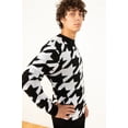 thumbnail image 3 of Ragstock Houndstooth Sweater, 3 of 4