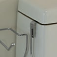thumbnail image 4 of Chrome Over the Tank 2 Slots Toilet Tissue Paper Holder Organizer for Bathroom Storage, 4 of 5