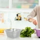 thumbnail image 3 of Colador de acero inoxidable, lavabo de gran capacidad, lavabo para lavar verduras, cuenco para escurrir arroz y frutas, 3 of 6