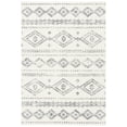 thumbnail image 2 of SAFAVIEH Tulum Tobias Distressed Geometric Area Rug, Ivory/Grey, 5'5" x 7'7", 2 of 9