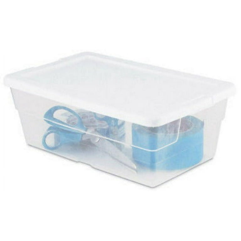 Clear Square Container and Lid - 4-5/8″ x 4-5/8″ x 1-1/8″ - 092C