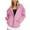 Pink, variant on fheaev Hoodie Sweatshirt For Womens Oversized V-Neck Long Sleeve Sweatshirts Hoodie Pullover Sweaters Casual Comfy Fall Outfits Fashion Teen Girls Y2K
