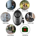 thumbnail image 2 of Alarma de emergencia personal paquete de 2 Alarma de seguridad Scream Safesound Linterna LED 130 dB, 2 of 5