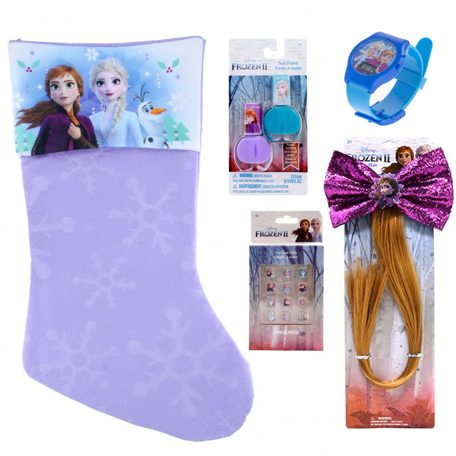 5 Piece Frozen 2 Kids Holiday Stocking 