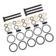 thumbnail image 2 of Car Fuel Injector Seals Gaskets Kit with 5 Bolts 038198051B Replacement for 2.5TDI R5 128kw 174hp 2003-2010, 2 of 5