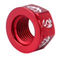 thumbnail image 4 of 2Pcs M10 Axle Wheel Nuts Quick Release Flange Nut for Mountain Road Bike - Red, 4 of 8