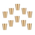 thumbnail image 3 of Miangastore Single Hole Knob Golden Copper Cabinet Hand Grips 10Pack 0.7X0.6X0.4In, 3 of 8