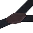 thumbnail image 3 of Buyless Fashion 2 Pack Suspenders for Men - 48" Elastic Adjustable Straps 1 1/4" - Y Shape, 3 of 7
