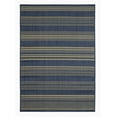 thumbnail image 4 of FH Home Outdoor Rug Runner - Waterproof Easy to Clean Stain Resistant - Patio Indoor Outdoor Porch Deck Balcony Entryway - Striped Coastal - Newport - Blue - 2ft 7in x 4ft 11in, 4 of 5