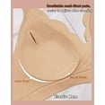 thumbnail image 6 of Wireless Bras for Women No Underwire Deep V Jelly Bra Comfortable Seamless Soft Bra, 6 of 7