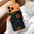 thumbnail image 2 of Case For Apple iPhone Air / 17 Pro / 17 Pro Max Series Case, Slim Thin Transparent Flexible Clear TPU Shockproof Phone Case For iPhone 17 Series, Christmas fir branches, 2 of 6