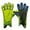 Fluorescent Green, variant on lsiaeian 1 Pair Goalkeeper Gloves,Strong Grip for Soccer Goalie Goalkeeper Gloves with Size 8/9/10 Football Gloves for Youth and Adult Soccer Gloves