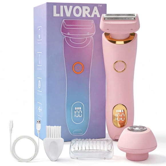 Afeitadora eléctrica WEERSHUN Livora Blue sin dolor para mujer