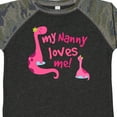 thumbnail image 4 of Inktastic My Nanny Loves Me Girls Toddler T-Shirt, 4 of 5
