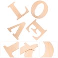 thumbnail image 1 of DRAFIDEEP 4Set Large Wooden Letters for Wall Decor Children Students Artists Crafters, 1 of 5
