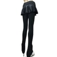 thumbnail image 2 of Niñas Patinaje Artístico sobre Pantalones Leggings Cálidos Medias Elásticas Ropa Deportiva - XXL SM SunniMix Pantalones de patinaje artístico sobre hielo, 2 of 7