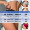 thumbnail image 3 of High Waisted Bikini Bottoms for Women Tummy Control Retro Full Coverage Strappy Bathing Suit Bottoms Cut Out Panties Solid Tummy Control Stretchy Brief Underwear, 3 of 5