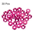thumbnail image 3 of 30packs Countersunk Washer M4 Anodized Aluminum Alloy Finishing Washers, Pink, 3 of 4