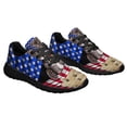 thumbnail image 6 of Pit Bull Dog 4th of July American flag Shoes Sneakers Black Size 7.5, 6 of 7