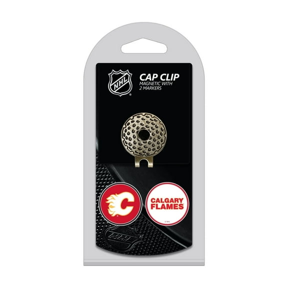 Calgary Flames 2 Marker Cap Clip