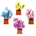 thumbnail image 4 of Mini Modelo De Flor De Planta En Maceta, 4 Piezas Adorno Delicado Plantas De Casa De Muñecas Pequeñas Para Niños Niñas Para Vacaciones Fyydes Tiny Fake Plant Ornament, 4 of 8