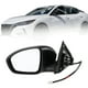 thumbnail image 1 of Reemplazo del espejo lateral izquierdo para NISSAN SENTRA 2020-2022, espejo negro con ajuste manual, plegable, cristal no calefaccionado, 1 of 7