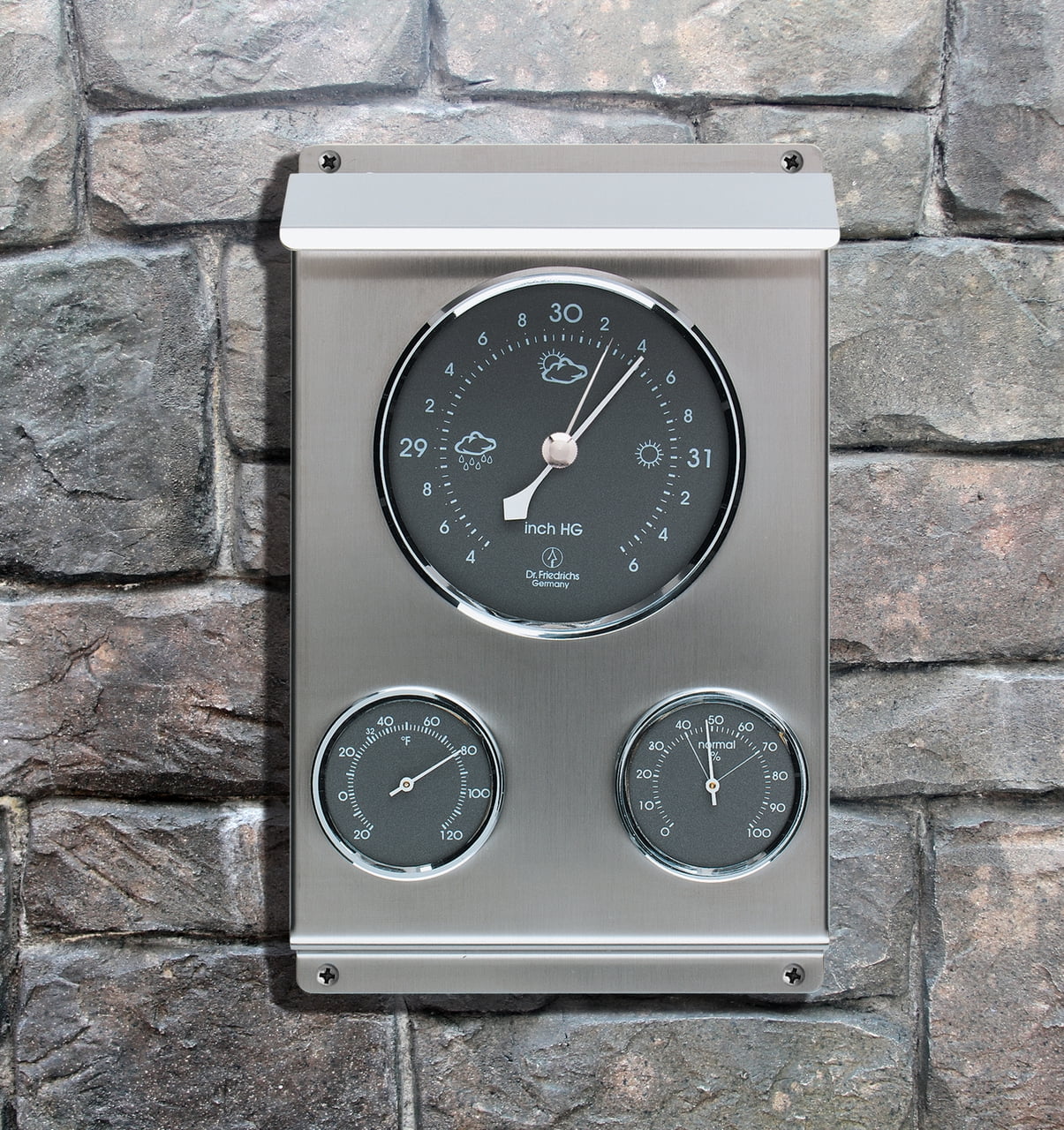 Hokco Weather Station Stainless Steel