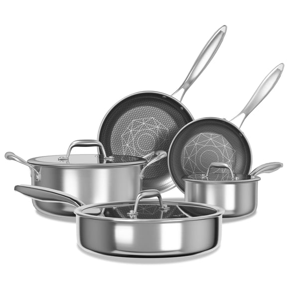 Set de utensilios de cocina COOKER KING de acero inoxidable antiadherente para inducción