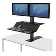 thumbnail image 1 of Fellowes Manufacturing 8082001 Lotus VE Sit-Stand Workstation - Dual, 1 of 3